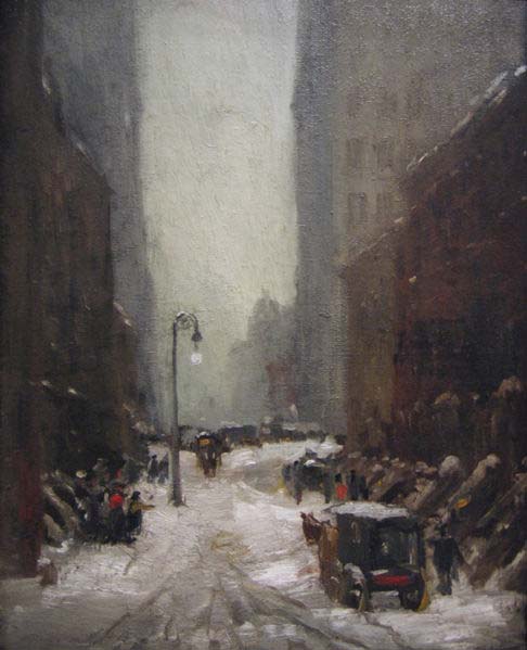 Robert Henri Snow in New York